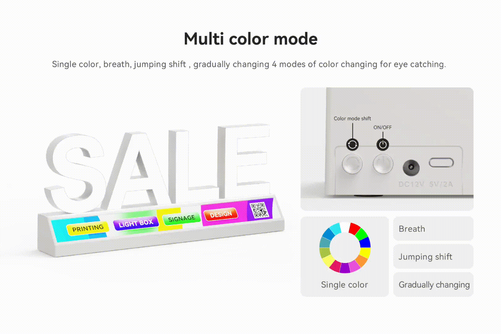 abcmix - Best-Selling Kits - DIY Letters Signs - Multi color desk top display letter - onvenience stores F&B chains beauty brands or franchise operations-2.gif