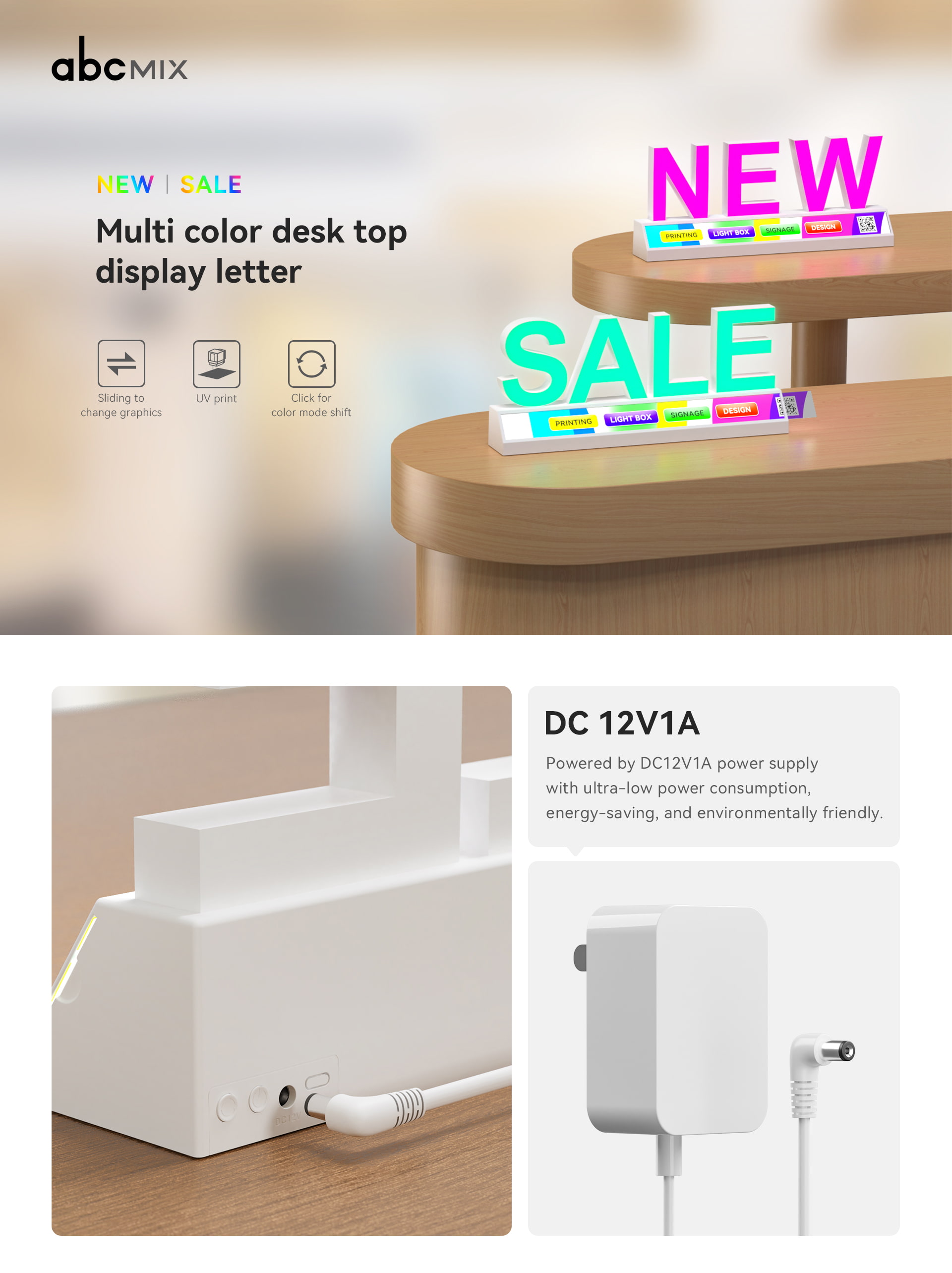 abcmix - Best-Selling Kits - DIY Letters Signs - Multi color desk top display letter - onvenience stores F&B chains beauty brands or franchise operations-1_1.jpg