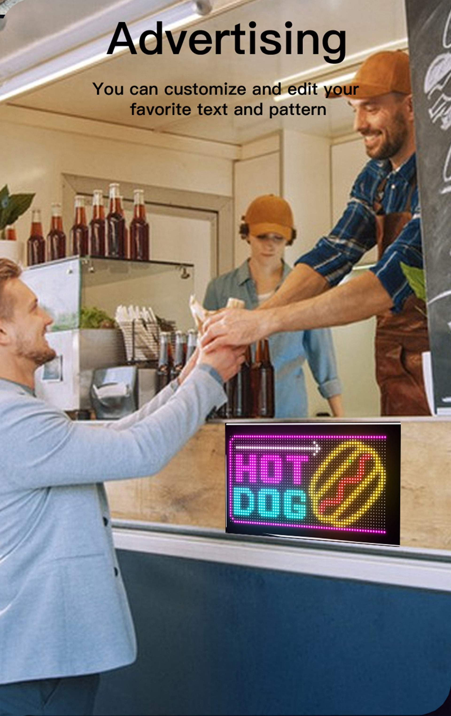 abcmix - Display Screens - LED Matrix Panel - Double row display - onvenience stores F&B chains beauty brands or franchise operations-8.jpg